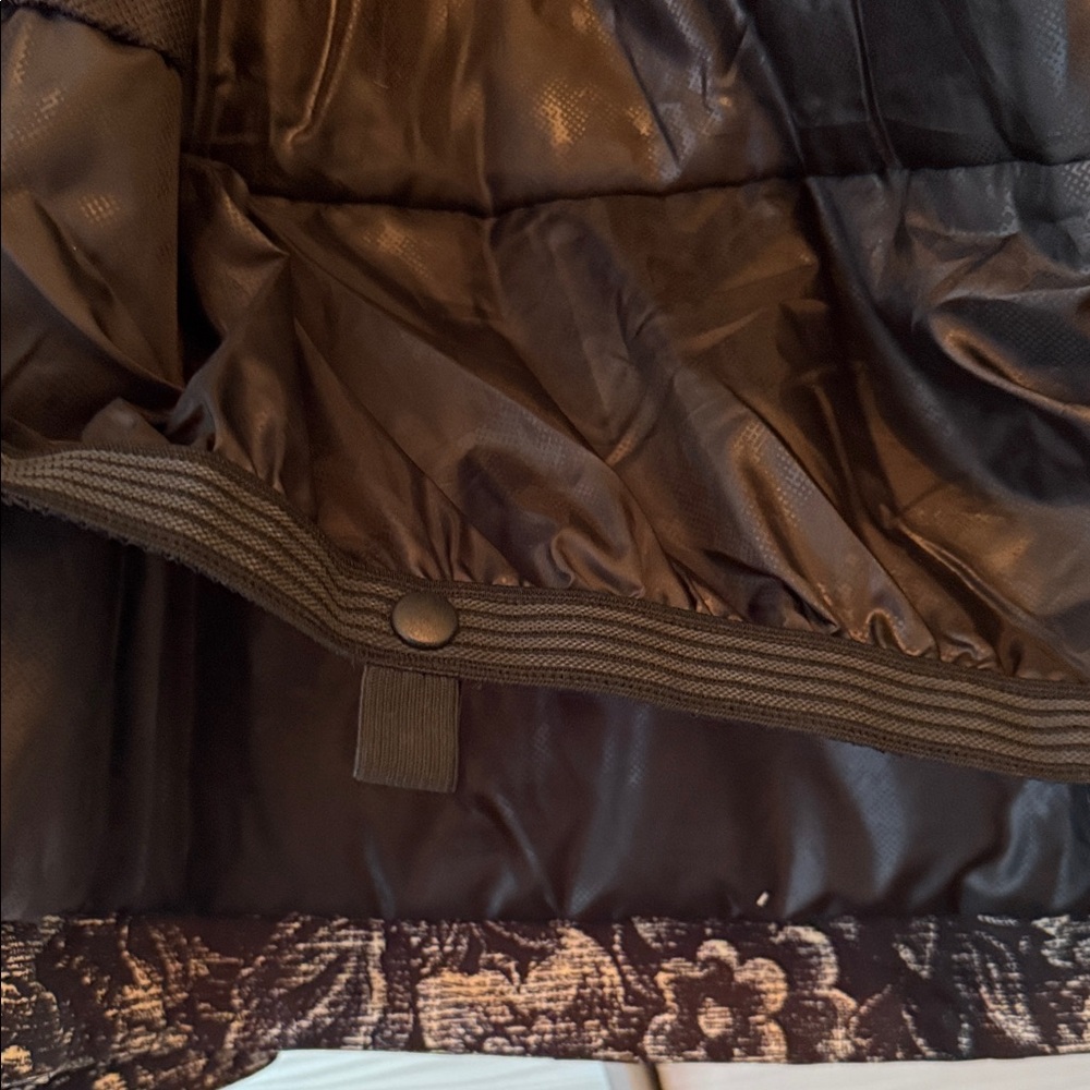 GSou Snow Floral Black and Gray Women's Jacket sz Large NWT - Picture 10 of 16